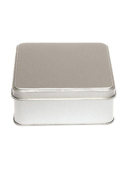 Silver Metal Box 6 Pieces