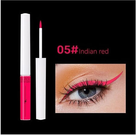 Derol Πινέλο Eye Liner Indian Red, 05 4ml