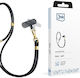 3MK Neck Strap for Mobile Phones Black