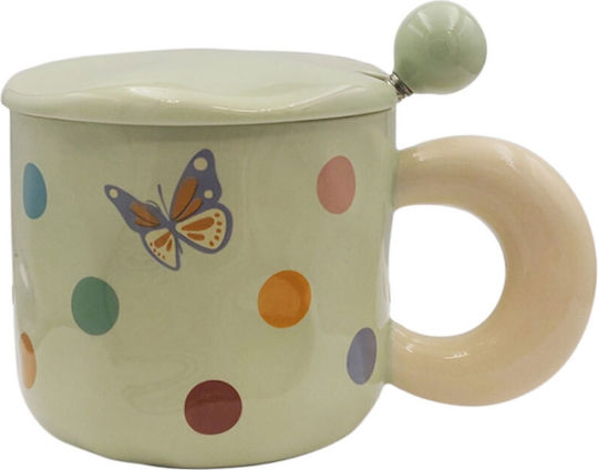 Etoile Cană Ceramică Multicoloră