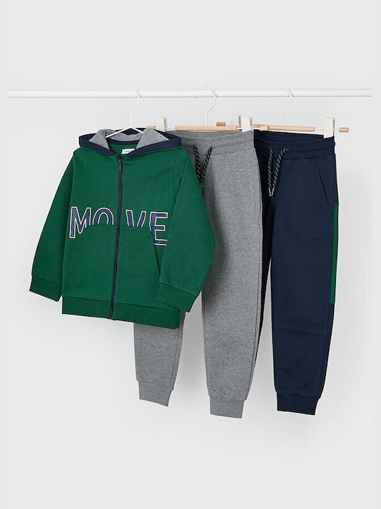 Mayoral Kinder Sweatpants Set - Jogginganzug Green 3Stück