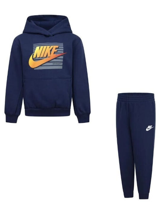 Nike Copilăresc Set de pantaloni de trening Alb...