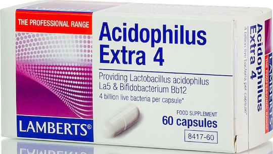 Lamberts Acidophilus Extra 4 Probiotics 60 caps