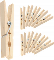 Kadax Clothespins made of Wood 10pcs Brown