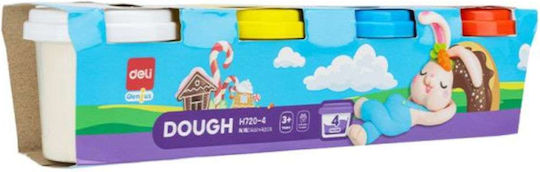 Deli 4 Modellierkneten Genius Soft Dough für 3+ Jahre
