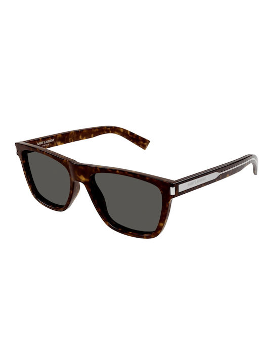 Ysl Sunglasses with Brown Tartaruga Plastic Frame and Gray Lens SL 619 002 Skroutz.mt