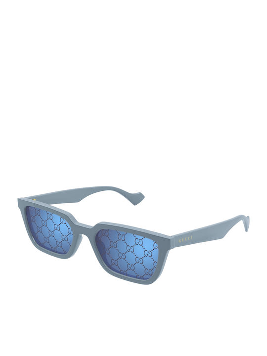 Gucci Damen Sonnenbrille mit Blau Kunststoff Ge...