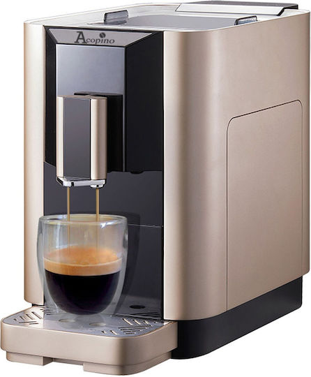 Acopino Venezia Automat de Espresso 1450W Presiune 19bar Champagne