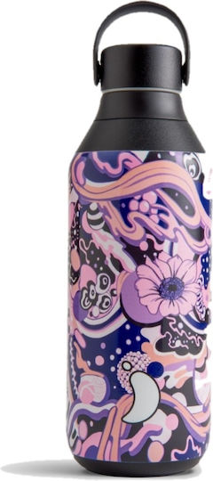 Chilly's Series 2 Urban Murals Μπουκάλι Θερμός Ανοξείδωτο BPA Free 500ml Πολύχρωμο