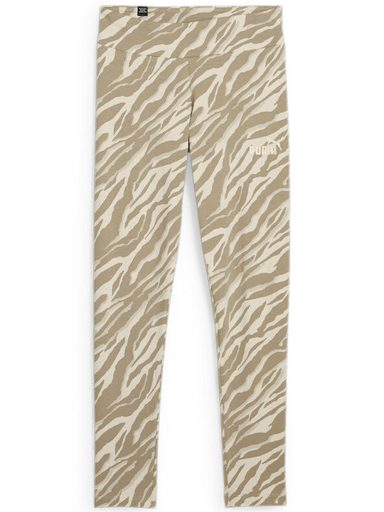 PUMA Kinder Leggings Sport Lang Beige Ess+