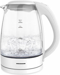 Heinner HEK-2200GWH 1.8lt με Ισχύ 2200W Λευκός
