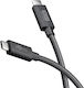 Goobay Goobay USB 3.0 Kabel USB-C männlich - USB-C / DisplayPort 240W PD Schwarz 1,2m 74376