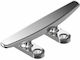 Stainless Steel Flat Stem with 4 Holes M8218 Inox A4 - D Boat Cleat