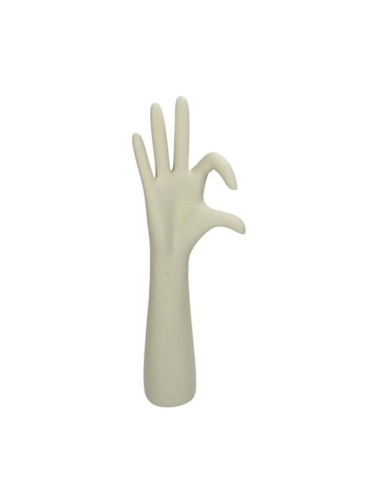 JK Home Decoration Διακοσμητικό Σπίτι Πολυρητίνης 41x11x13cm