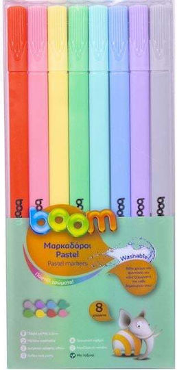 Boom Zeichenmarker Dünne Set 8Stück