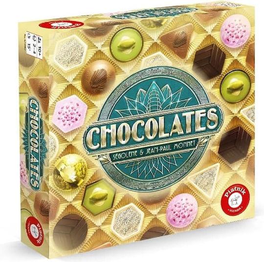 Board Game Indulge in Decadence: Handcrafted Gourmet Chocolate Box for 2-4 Players 10+ Years Old (PL) Piatnik