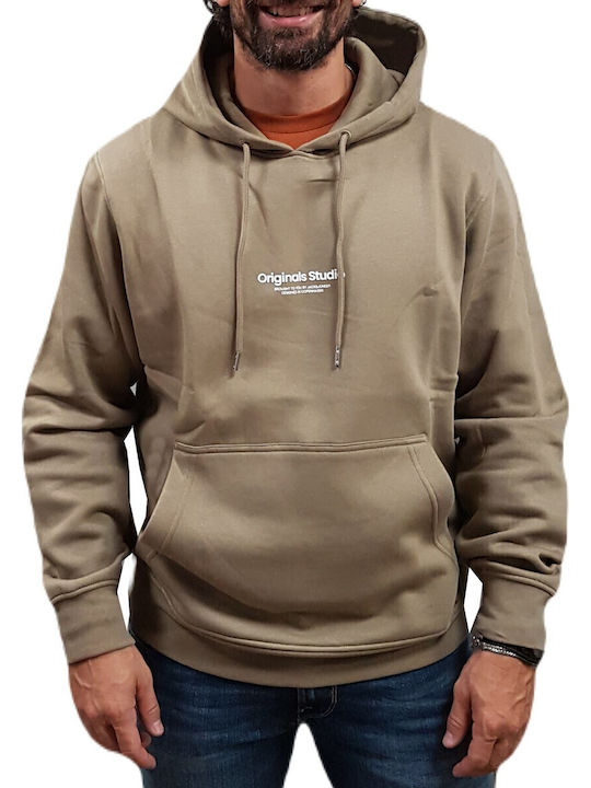 Jack & Jones Sweatshirt mit Kapuze Silver Sage,...