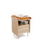 Tempa Baby Dresser with 2 Drawers Brown 64x79.5x92cm