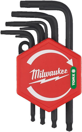 Milwaukee L-Shaped Set 9 Torx Wrenches 9pcs