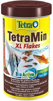 Tetra Min Xl Freshwater Fish Food Flakes 1000ml