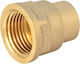 kcherouvim Feminin Racord pneumatic din Alamă 1/2" 42mm 0207.4205