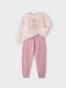 Mayoral Kids Sweatpants Set Rose