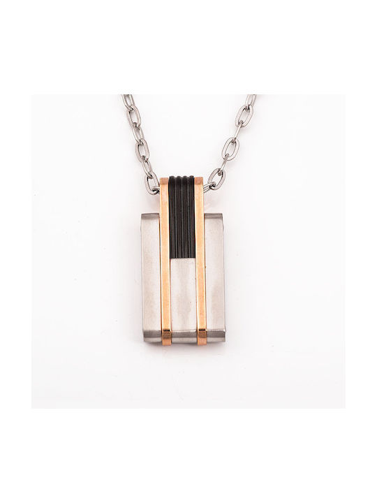 Visetti Necklace from Steel