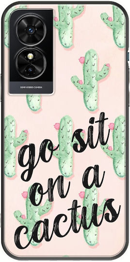 Go Sit On A Cactus Tcl 50 Se Black Tpu Μαύρη Σιλικόνη