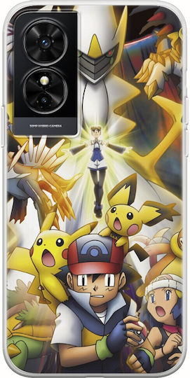 Pokemon Tcl 50 Se Гъвкав TPU Прозрачен Силикон
