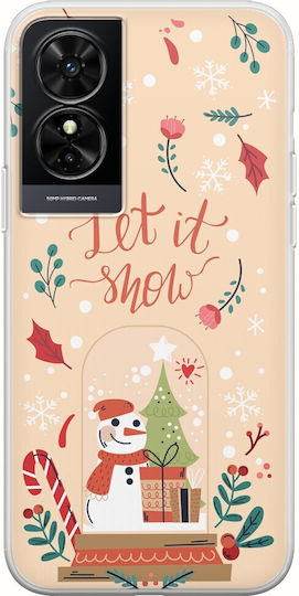 Let It Snow Tcl 50 Se Flexible Tpu Διάφανη Σιλικόνη