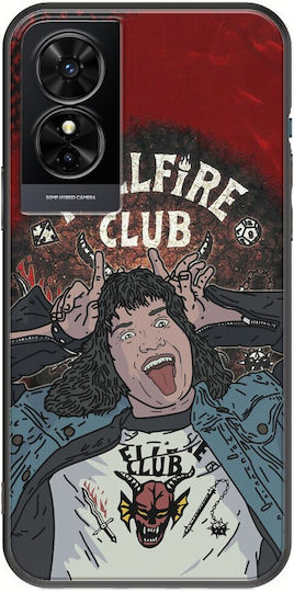 Stranger Things Eddie Munson Tcl 50 Se Black TPU Black Silicone