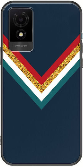 Блестящ Tcl 501 Черен TPU Силикон