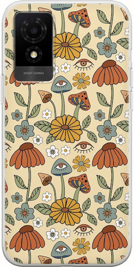 Hippie Mushrooms Tcl 501 Flexible Tpu Διάφανη Σιλικόνη