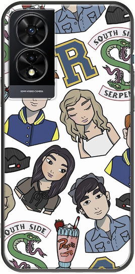 Riverdale Tcl 505 Black TPU Silicone