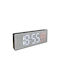 Tabletop Digital Clock with Alarm Black 907151