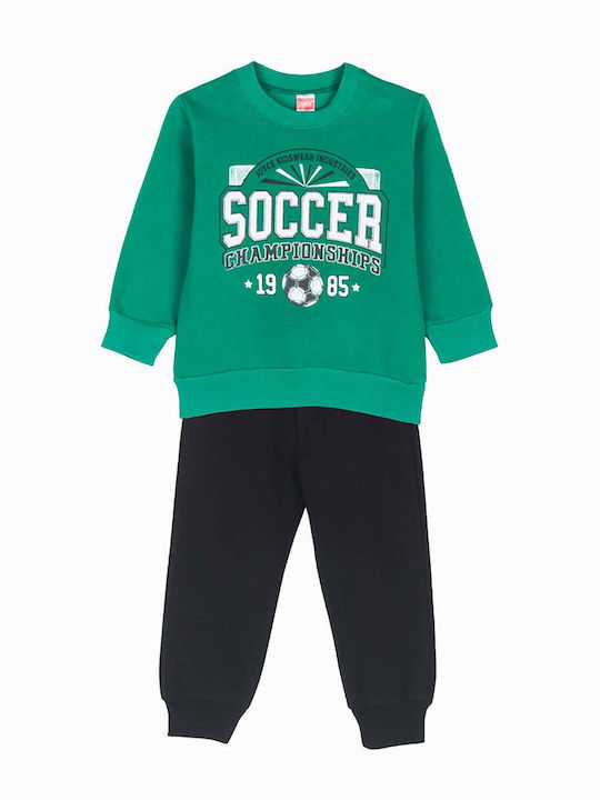 Joyce Kids Sweatpants Set Green