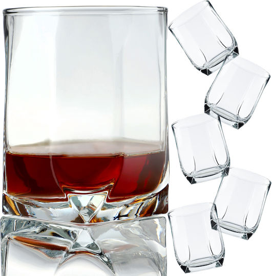 Kadax Σετ Ποτήρια Ουίσκι / Κονιάκ / Brandy Γυάλινα 320ml 6τμχ