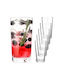 Kadax Set de pahare pentru apa din Sticlă 340ml 6buc