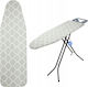 Kadax Ironing Board Cover Gray 132x48cm