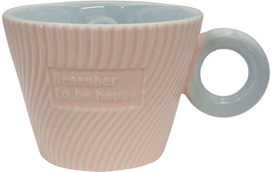 Etoile Be Happy Cană Ceramică Roz