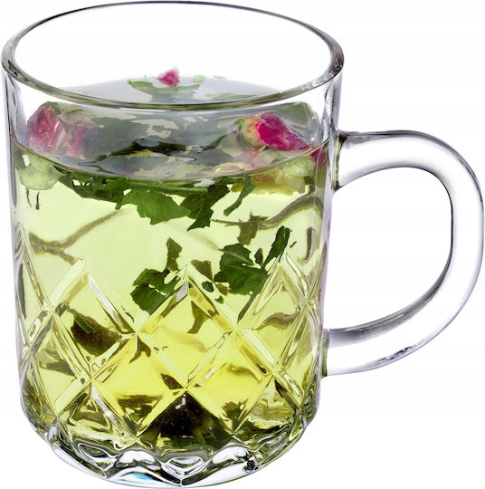 Kadax Κούπα Γυάλινη Διάφανη 230ml