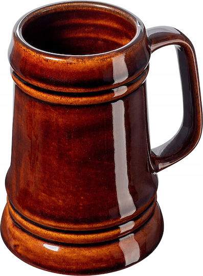 Kadax Κούπα Κεραμική Καφέ 500ml 5903699480649