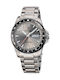 Festina Ανδρικό Ρολόι 43mm Μπαταρίας με Γκρι Μεταλλικό Μπρασελέ