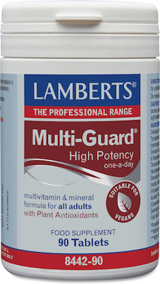 Lamberts Multi-Guard Multivitamin for Energy, Immune System Boost & Hair 90 tabs