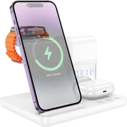 Hoco Încărcător Wireless (Qi Pad) 15W Albς (CQ9...