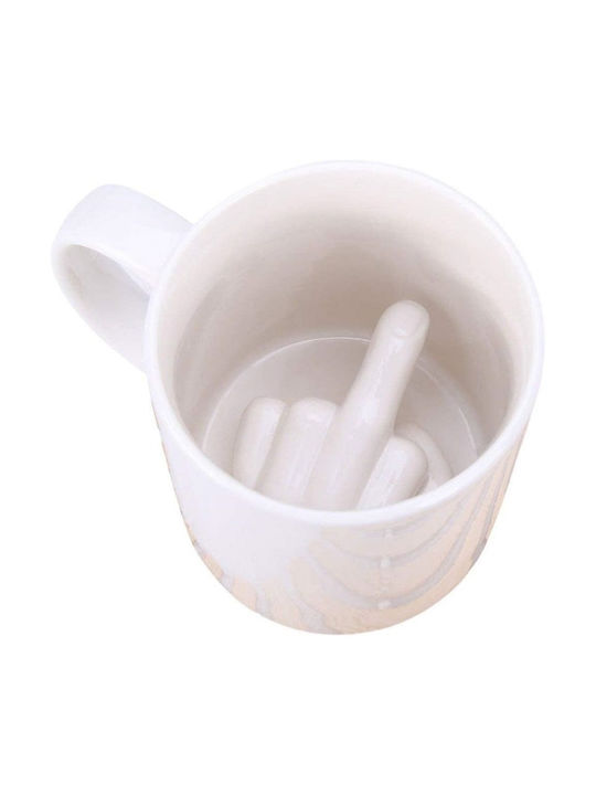 Funny Tasse Keramik Weiß 350ml 1Stück