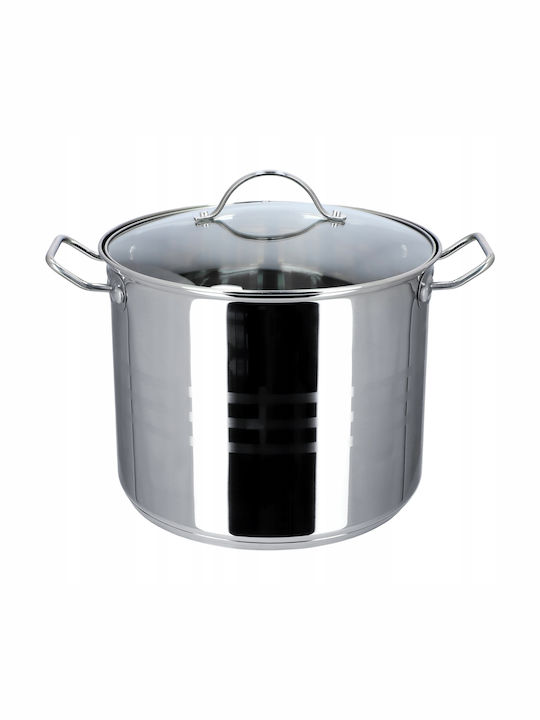 Kadax Bigos Дълбока Неръждаема Тенджера 11л / 26см
