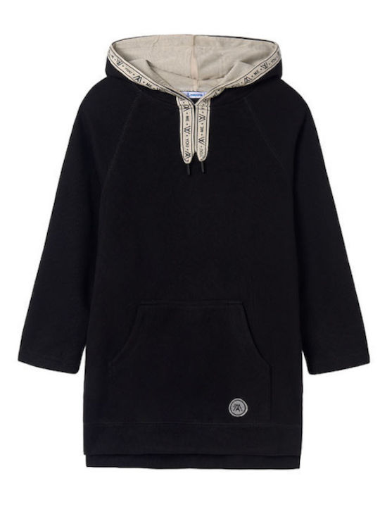 Mayoral Children's Dress Long Sleeve Black