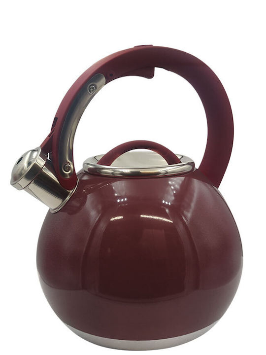 Bialetti Βραστήρας Αλουμινίου Κόκκινη 2700ml