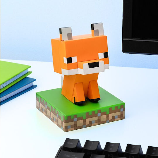 Paladone Kids Decorative Lamp Fox Icon Light Orange
